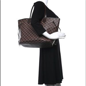 SALE!!! LOUIS VUITTON DAMIER EBENE NEVERFULL MM
